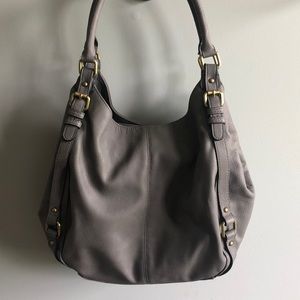 Grey purse
